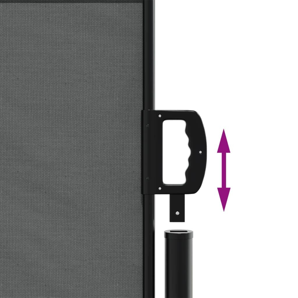 Retractable Side Awning Anthracite